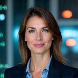Portrait of Elena Petrova, CTO of Via Swiss Mobility Solutions AG