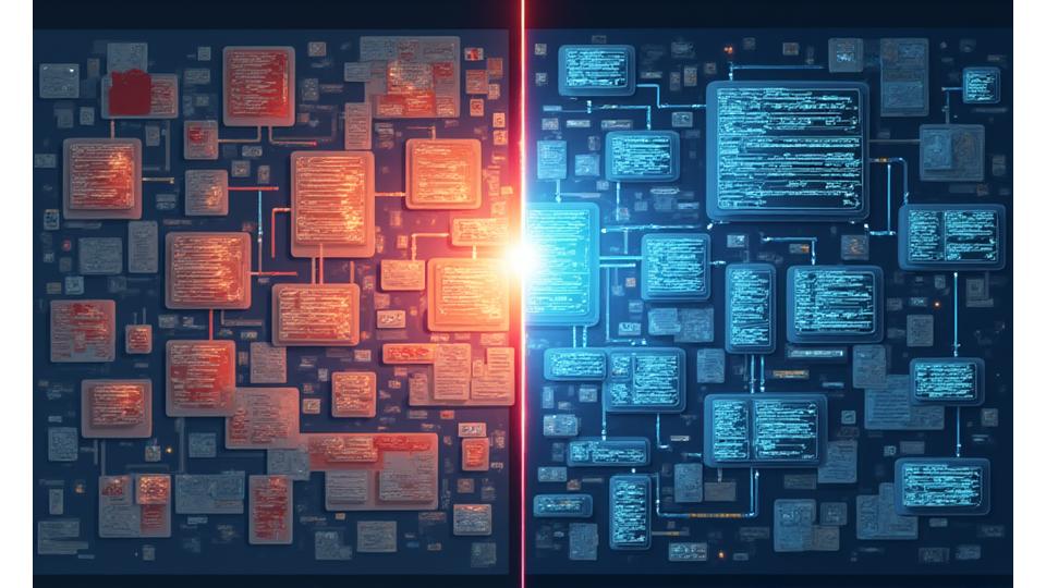 Infographic illustrating automated permit workflow with AI validation and digital routing