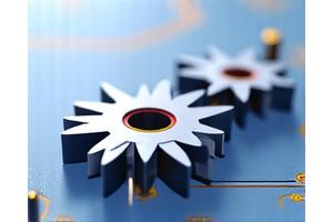 Gears turning, representing custom configuration