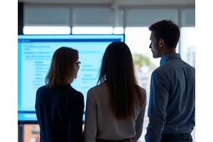Group of professionals engaged in a training session
